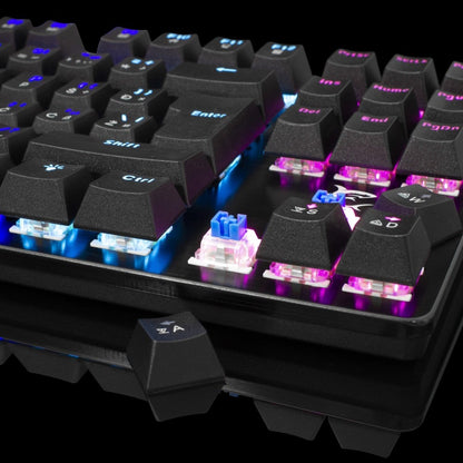 Tastiera Gaming Meccanica in Metallo RGB LED SPARTAN GK-1925
