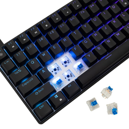 Tastiera Gaming USB 85 Tasti con Retroilluminazione LED RGB