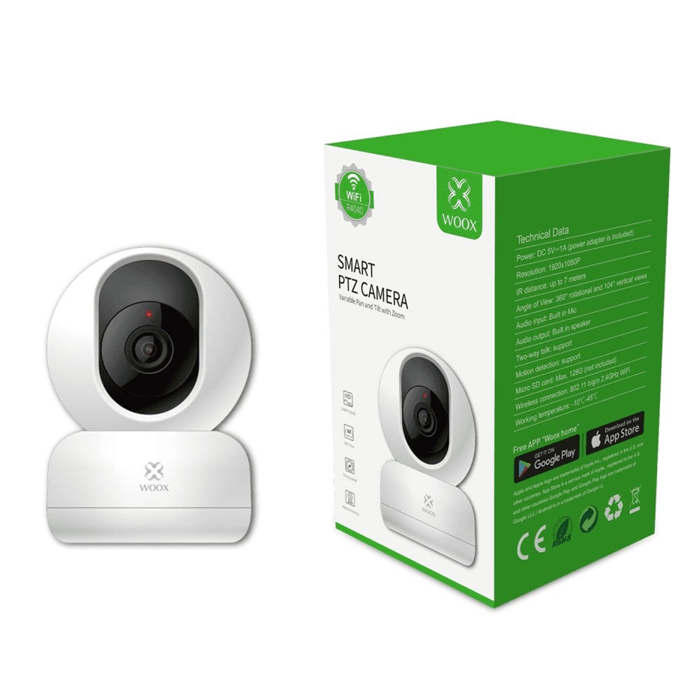 Telecamera WiFi Smart da interno PTZ HD 360&deg;, R4040