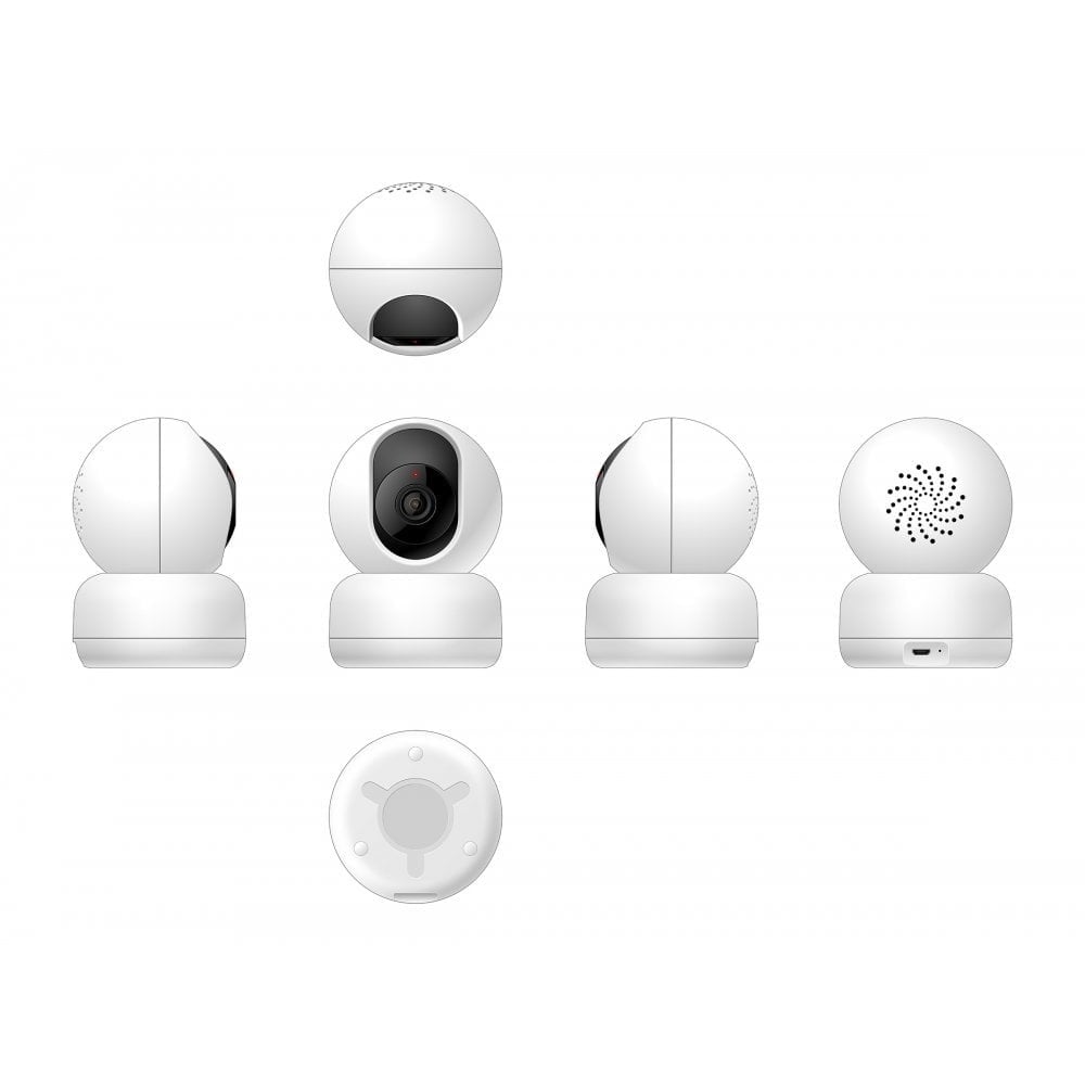 Telecamera WiFi Smart da interno PTZ HD 360&deg;, R4040