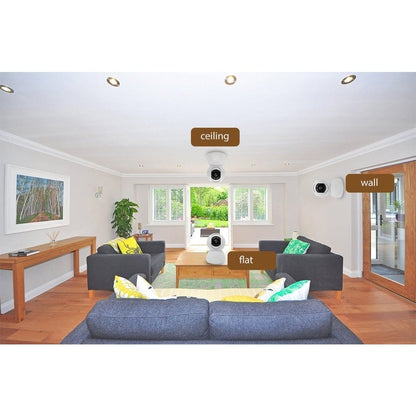 Telecamera WiFi Smart da interno PTZ HD 360&deg;, R4040