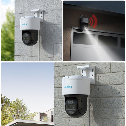 Telecamera di Sicurezza IP PoE 8MP 4K PTZ con Auto-Zoom Tracking, Serie P760