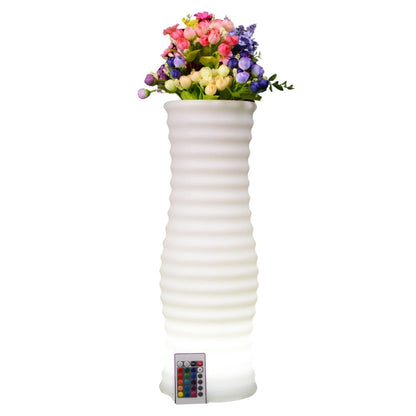 Vaso Luminoso LED RGB Multicolore IP54 con Telecomando