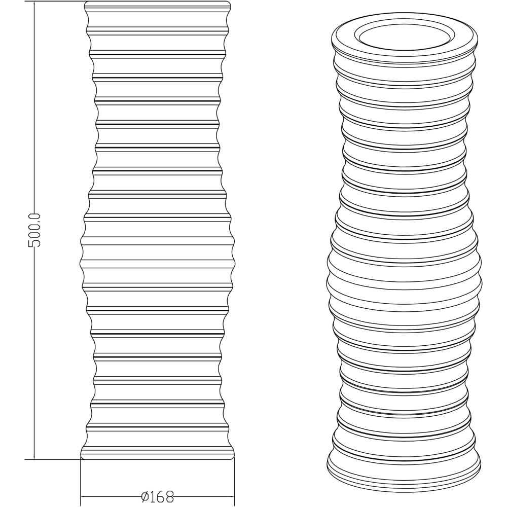 Vaso Luminoso LED RGB Multicolore IP54 con Telecomando