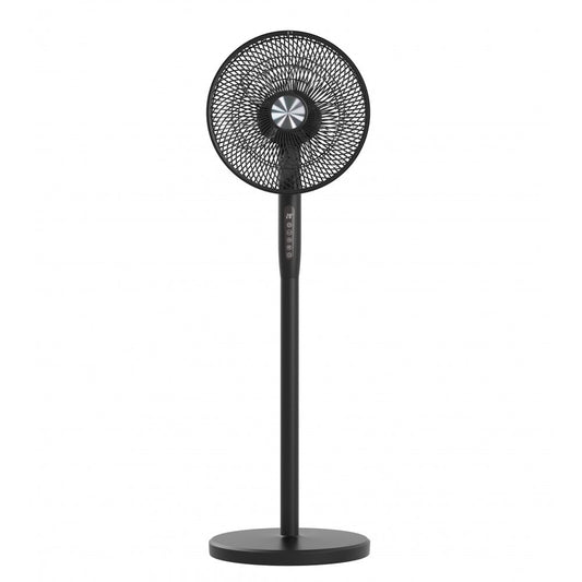 Ventilatore 12'' 2 in 1 con Piantana a 3 Altezze 12 Velocità con Telecomando Oscillazione a 720° e Timer
