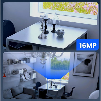 Videoregistratore NVR 8CH 16 MP Fino a 32 TB con HDMI e VGA, RP-PN8