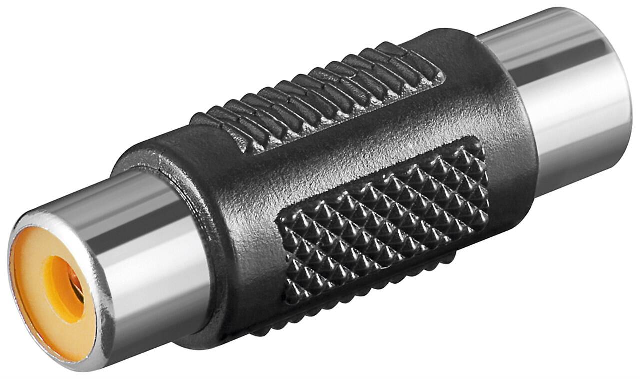 ADATTATORE AUDIO CINCH (RCA) FEMMINA/FEMMINA