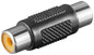 ADATTATORE AUDIO CINCH (RCA) FEMMINA/FEMMINA