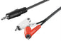 CAVO SDOPPIATORE STEREO CON CONNETTORE RCA CON BYPASS MT 1.5