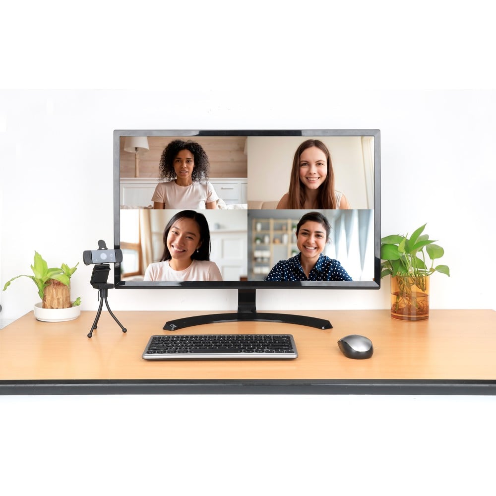 Webcam USB QHD 1440p con Cancellazione del Rumore