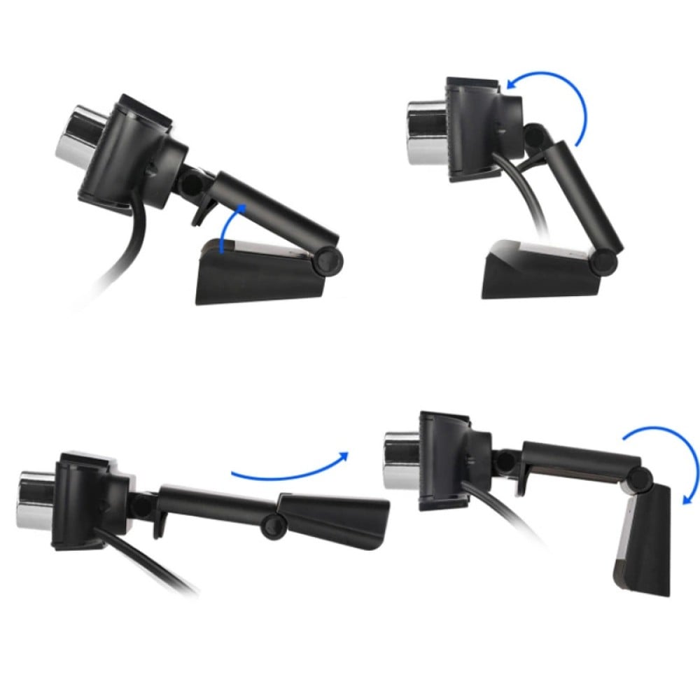 Webcam USB full HD 1080p con Riduzione del Rumore e Auto Focus