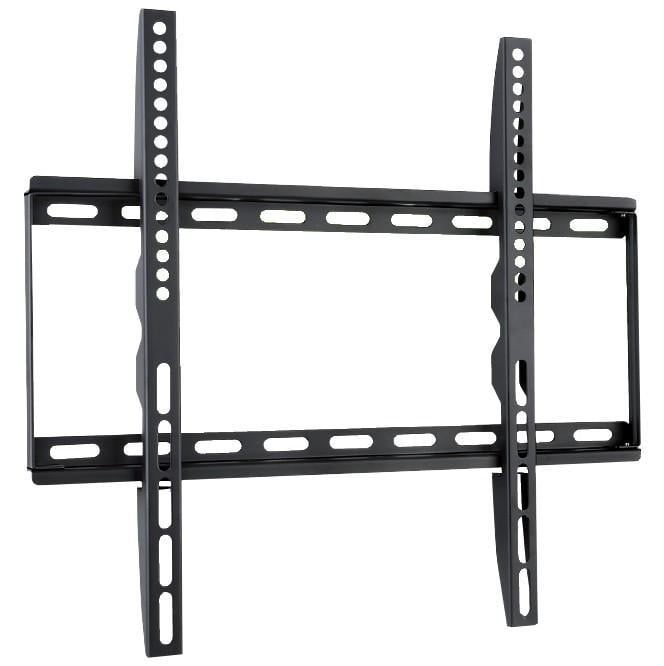 Supporto a Muro Fisso Slim per TV LED LCD 23-55'' Nero