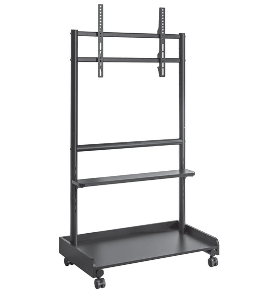 Supporto a Pavimento con Mensola per TV LCD/LED/Plasma 50-86''