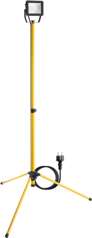 Faretto da Costruzione a LED con Treppiede Telescopico 30W