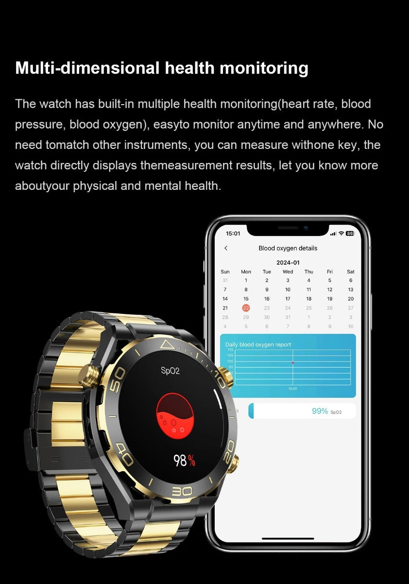 Watch ultimate design z91 pro max orologio intelligente con schermo a colori da 1,52 pollici