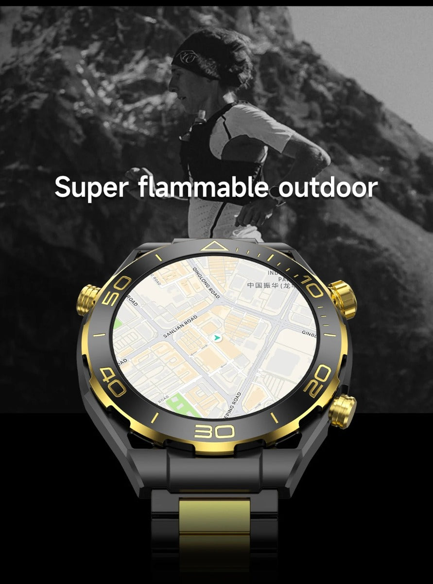 Watch ultimate design z91 pro max orologio intelligente con schermo a colori da 1,52 pollici