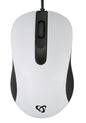 Mouse Ottico USB 1000 Dpi 3D Bianco, M-901
