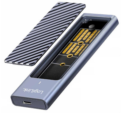 Box Esterno USB-C 3.2 Gen 2 per SSD M.2 NVMe e SATA