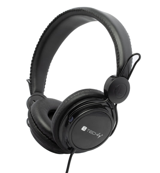 Cuffia Stereo con Auricolari ed Archetto Imbottiti