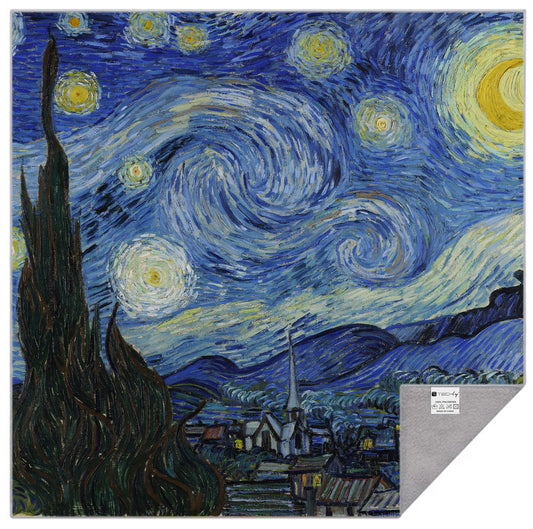 Panno Protettivo Multifunzionale Lavabile Antispruzzo per Oggetti Fragili Starry Night XL