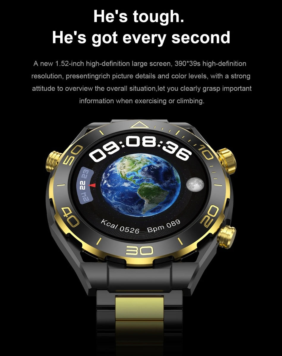 Watch ultimate design z91 pro max orologio intelligente con schermo a colori da 1,52 pollici