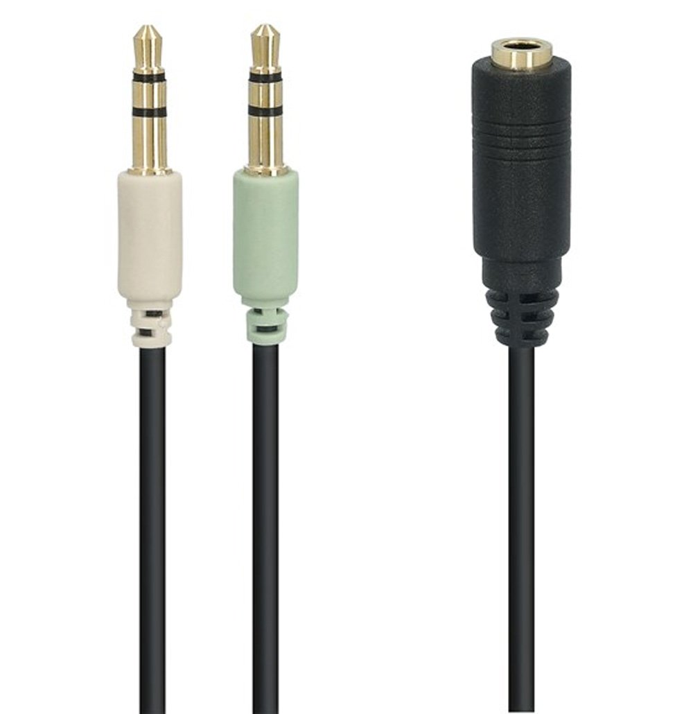 Adattatore Auricolare Microfono per Smartphone