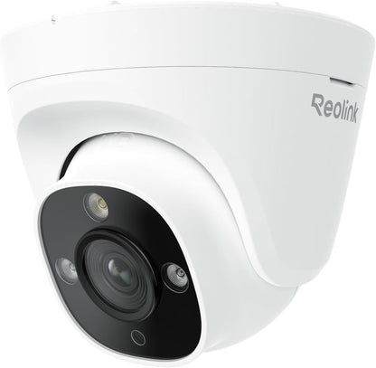 Telecamera Dome PoE 12MP con Visione Notturna a Colori, PRO RP-PCT12M
