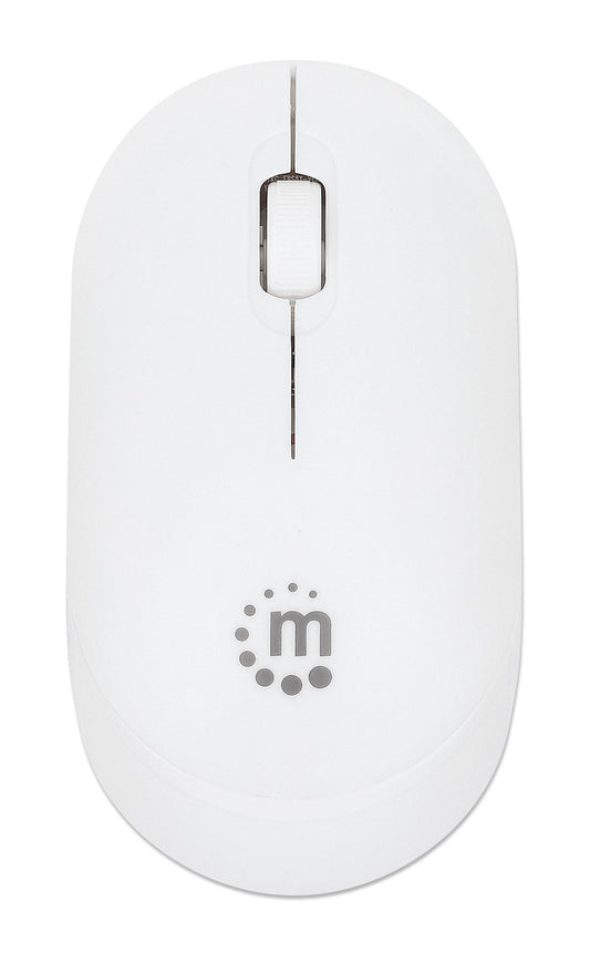 Mouse Ottico Wireless USB 1000 Dpi Bianco, Performance III