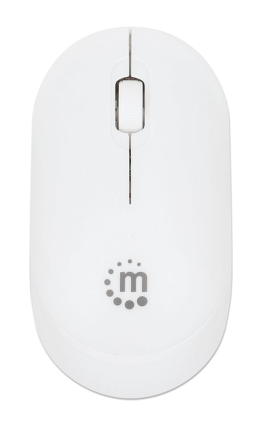 Mouse Ottico Wireless USB 1000 Dpi Bianco, Performance III