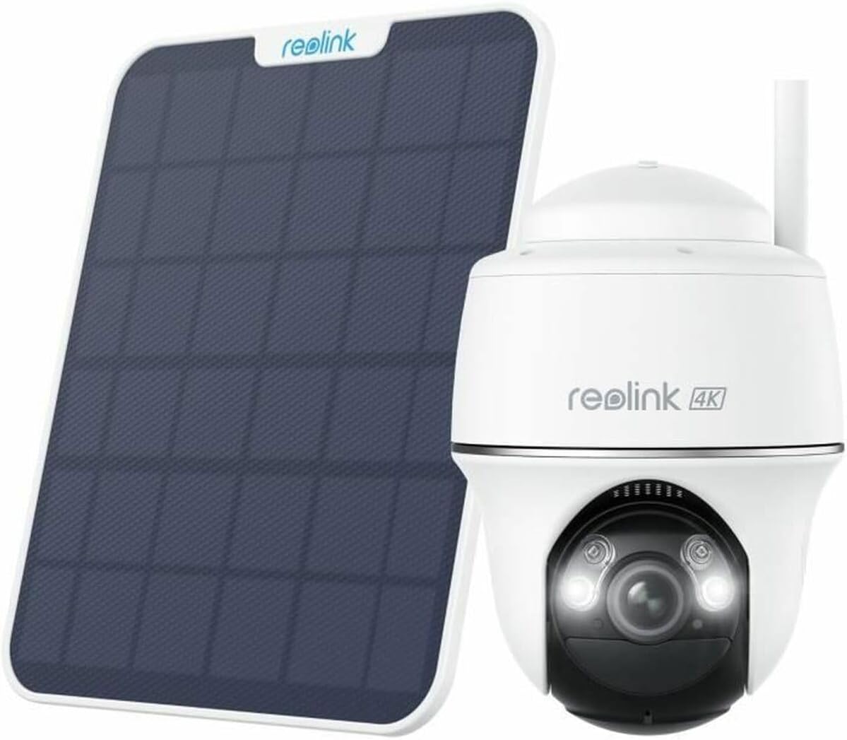 Videocamera di Sorveglianza 4K 8MP Argus PT Ultra con Pannello Solare, Serie B440SP