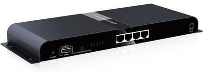 Extender Splitter 4 vie HDMI con IR su Cavo CAT6/6a/7 fino a 120m