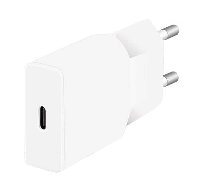 Caricatore Alimentatore GaN USB-C&trade; (PD) da Muro 30W Bianco