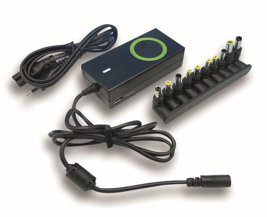 Alimentatore Universale AC per Notebook e LCD 90W con porta USB
