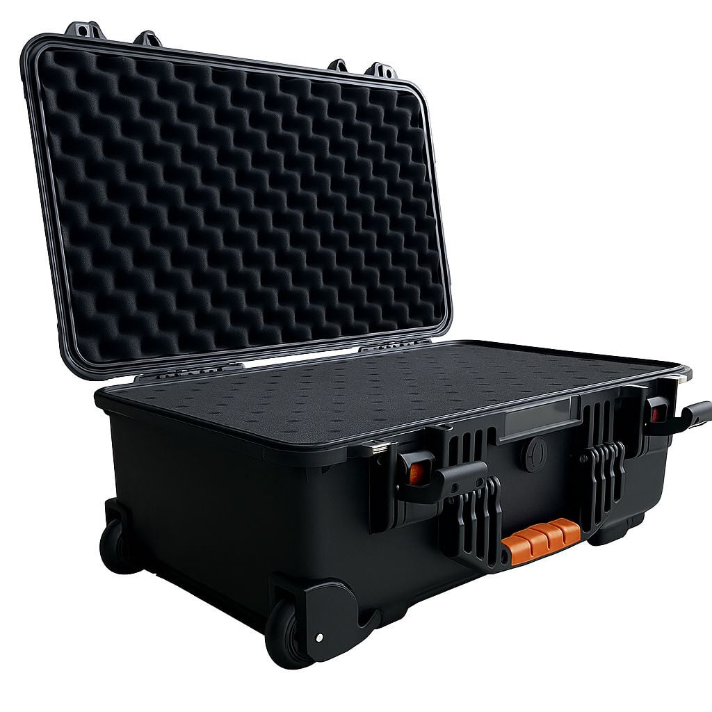 Valigetta Protettiva Da Trasporto Portautensili in ABS c/Ruote 559x355x239