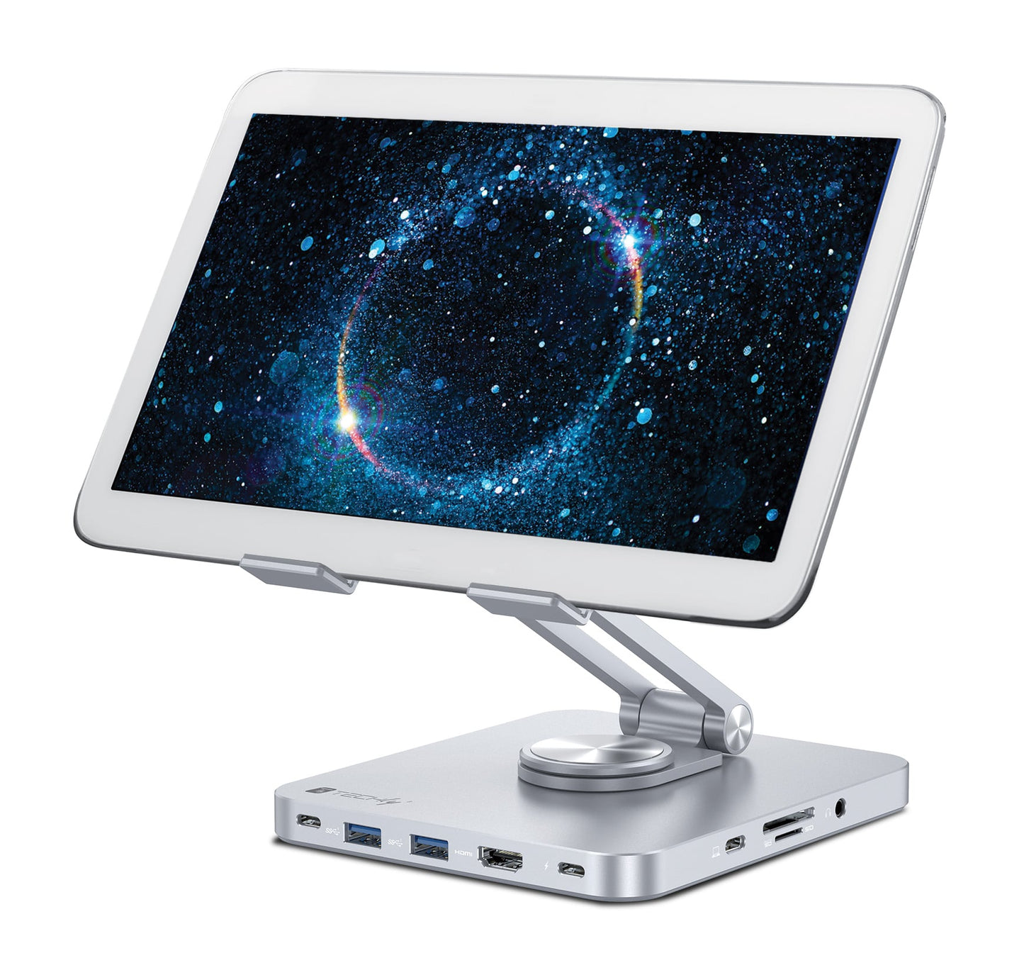 Supporto per Tablet Hub Docking Station USB-C 8 in 1