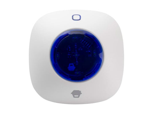 Sirena con Lampeggiante Wireless da Interni per Antifurto WS-105