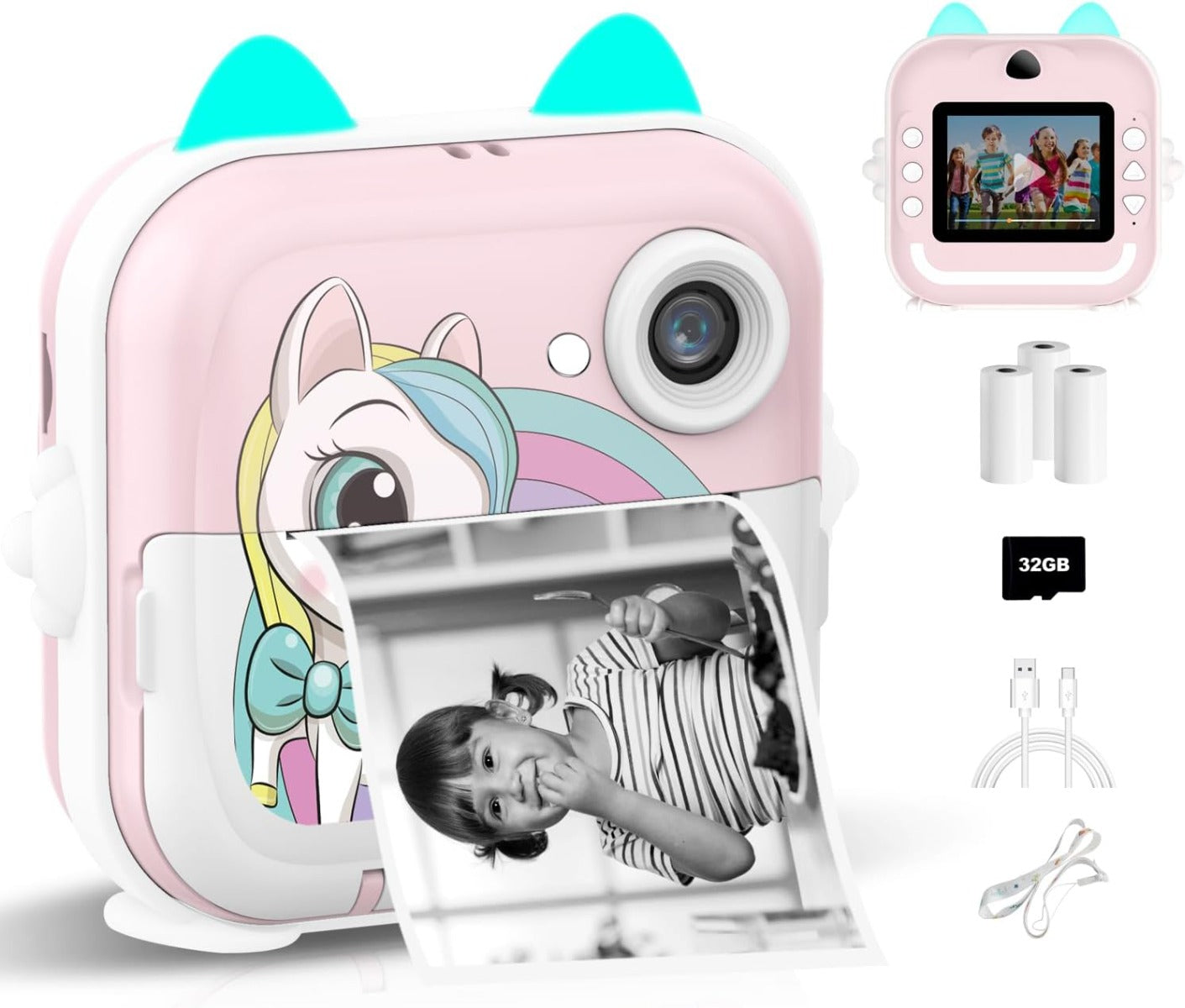 Macchina Fotografica Istantanea per Bambini