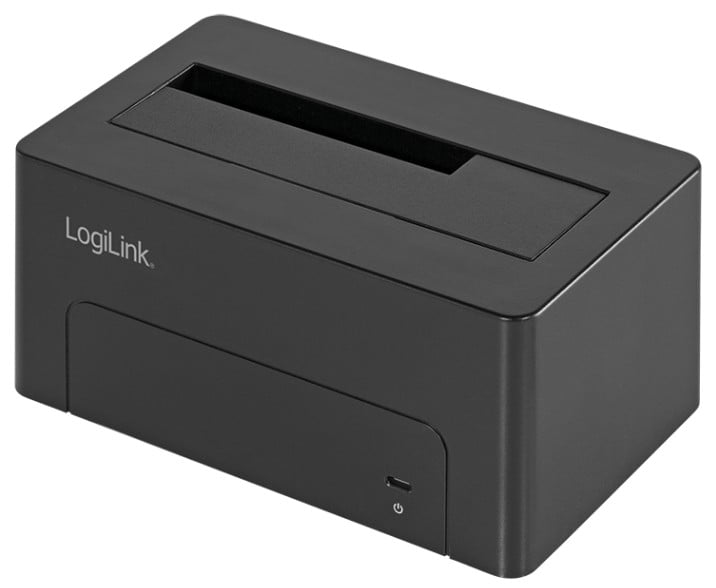 Docking Station USB3.1 Gen2 per HDD/SSD SATA da 2.5''/3.5'' Nero