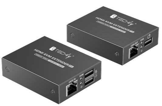 HDMI KVM Extender su Cavo di Rete 1080p@60Hz fino a 70m 4K fino a 40m