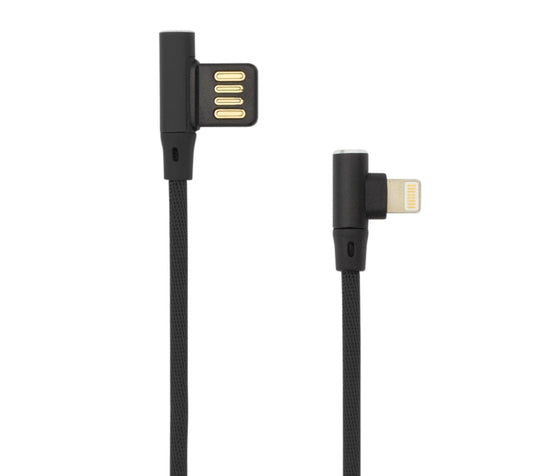Cavo USB2.0 Angolato 90&deg; USB 8pin 1.5m Nero