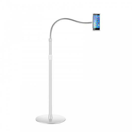 Supporto Tablet 7-10'' da Pavimento Collo di Cigno Altezza Regolabile