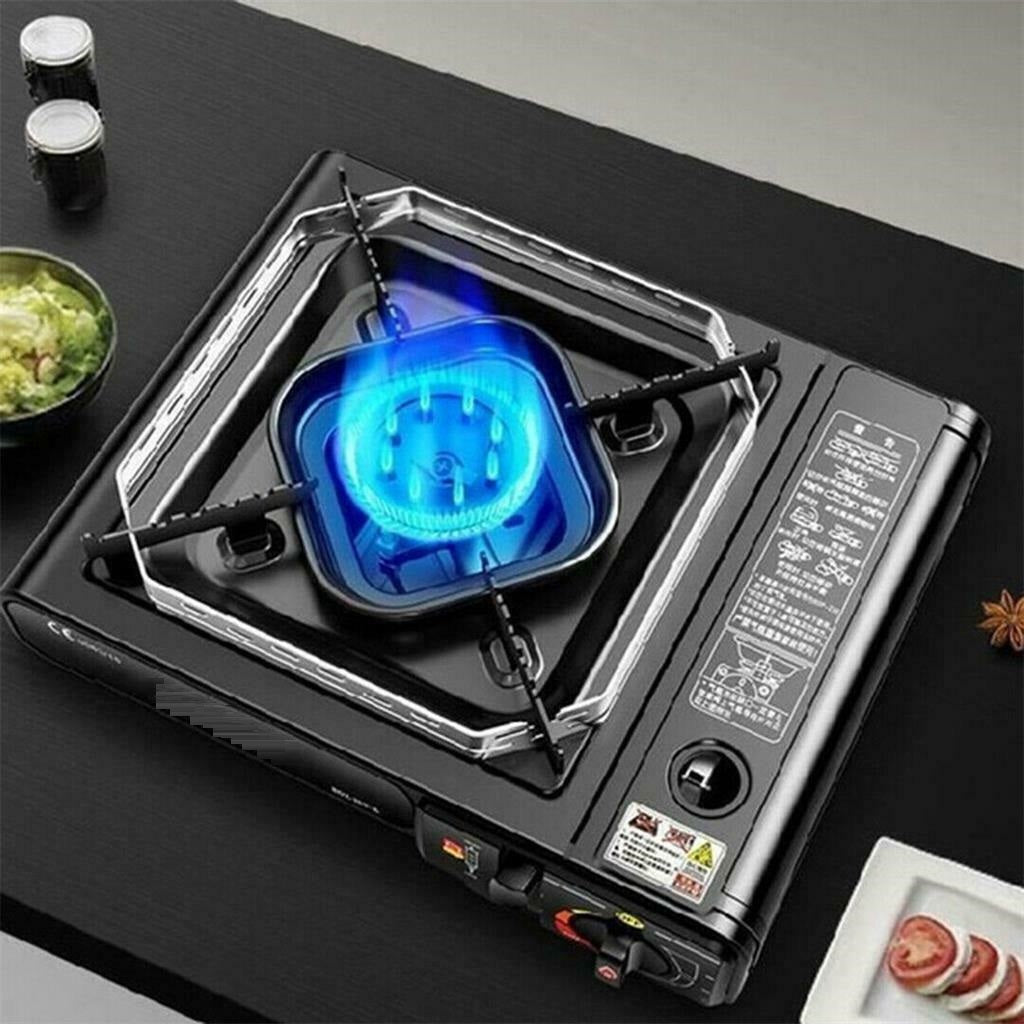 Fornello per campeggio barca feste portatile a gas butano fornelletto da cucina
