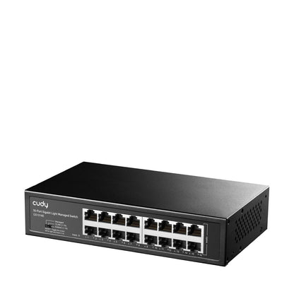 Switch 16 Porte Gigabit Web Managed, GS1016E