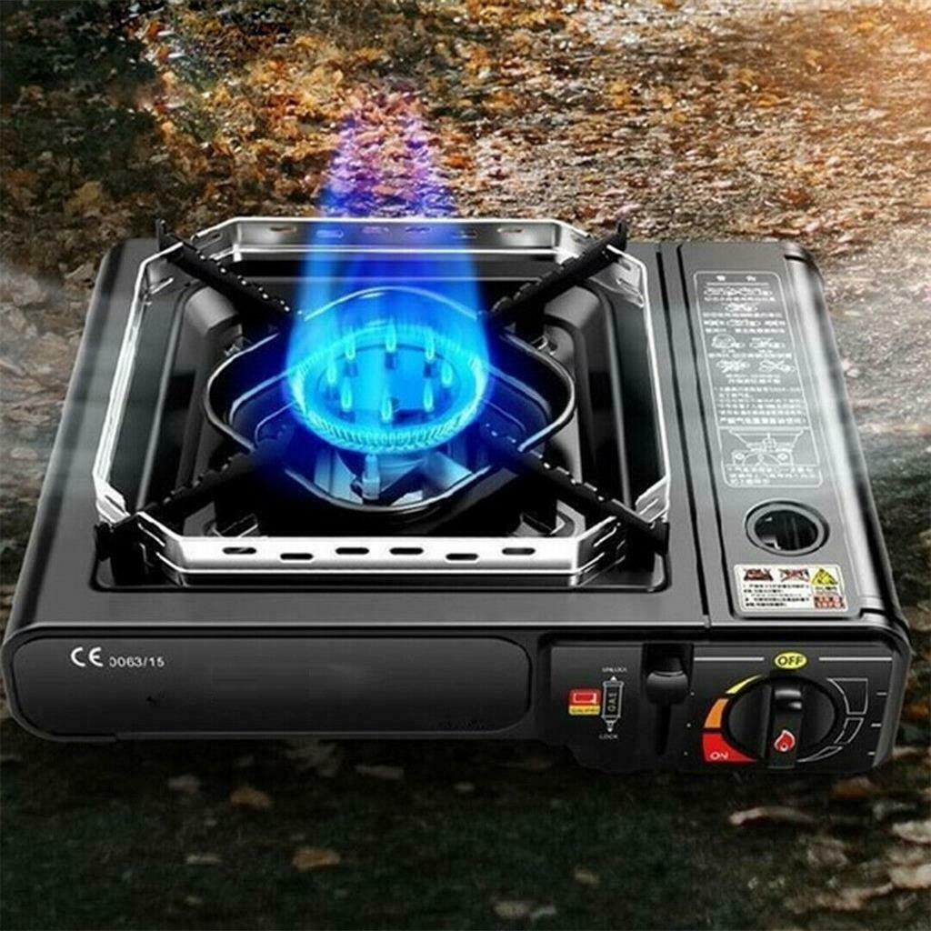 Fornello per campeggio barca feste portatile a gas butano fornelletto da cucina