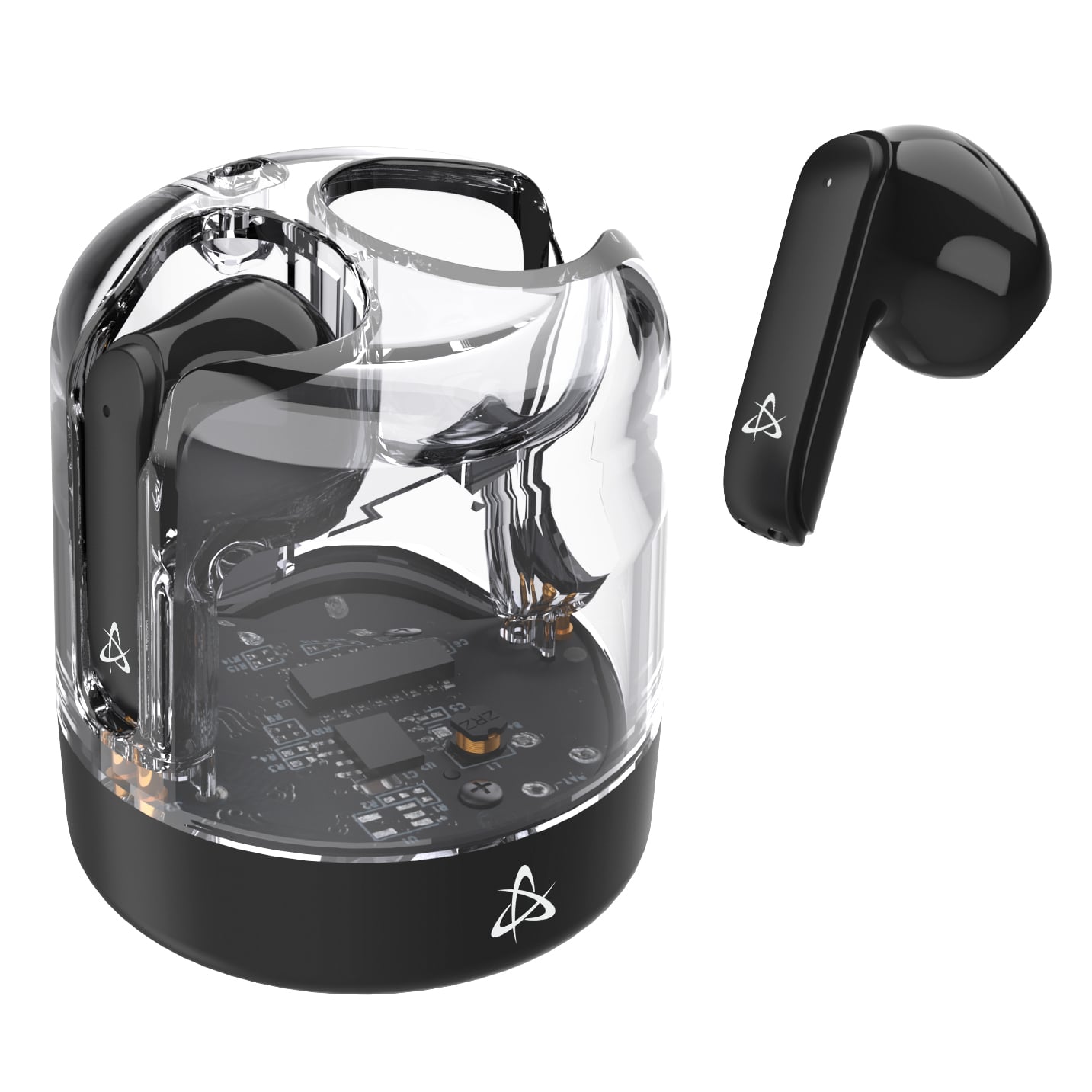 Cuffie Auricolari con Microfono Bluetooth EB-TWS12 Nero