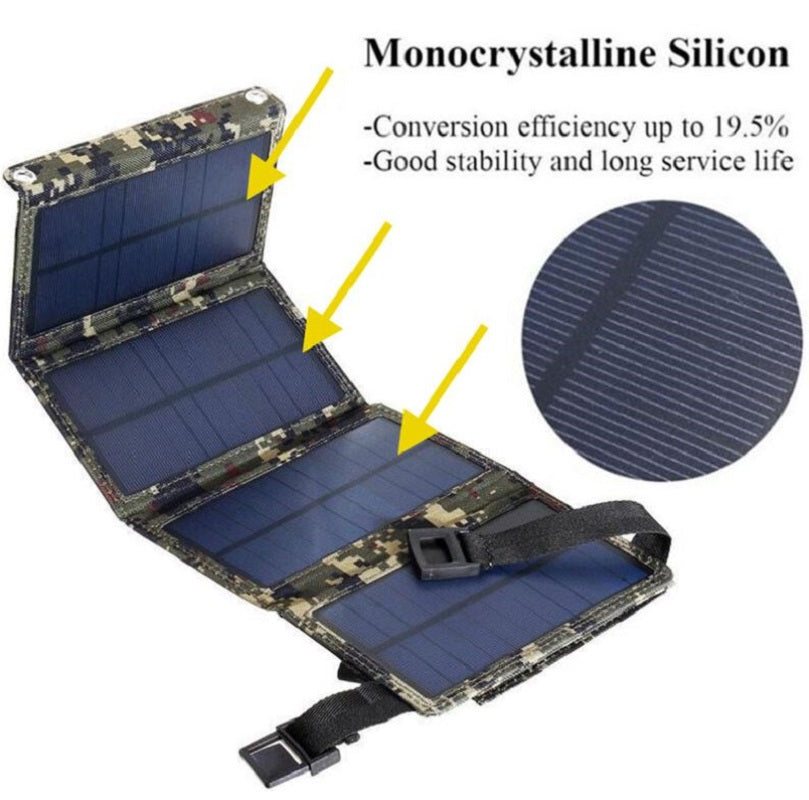 Pannello solare pieghevole portatile flessibile piccolo impermeabile 5V usb USB pieghevole pannello solare portatile flessibile piccolo impermeabile 5V pannelli solari pieghevoli celle per telefono cellulare caricabatteria