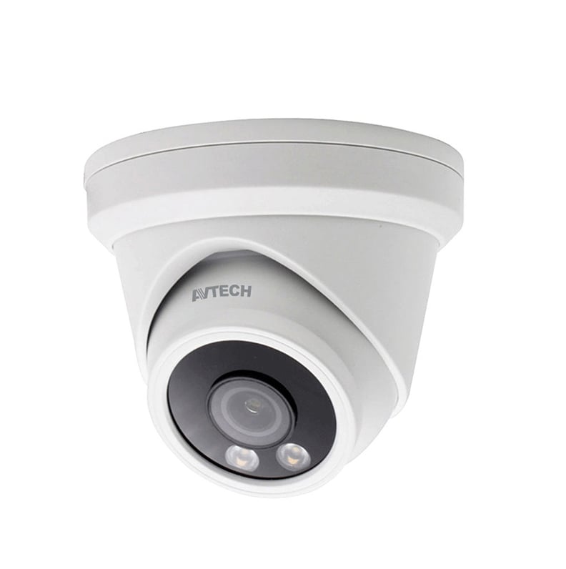 Telecamera Dome CCTV 8MP AVColor 4 in 1 IP66 con LED Luce Calda, DGC8206ATW/F36
