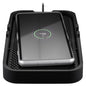 Caricatore Smartphone Qi Wireless da Auto 15W Silicone Nero