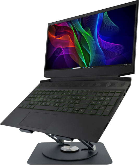 Supporto per Notebook 10-17,3'' Rotazione 360&deg; Alluminio