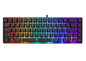 Tastiera Gaming USB 68 Tasti con Retroilluminazione LED RGB Nero